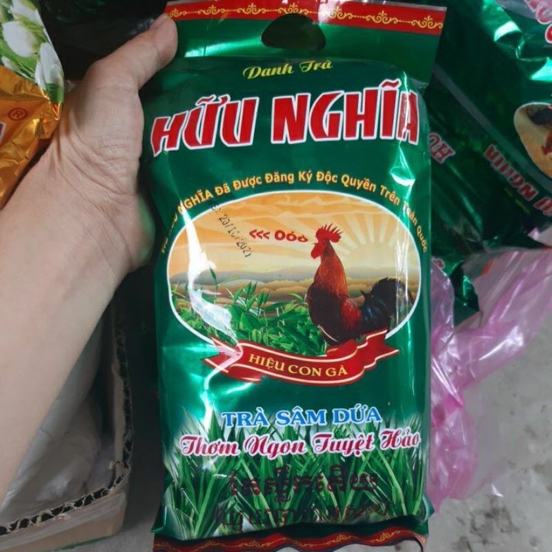 Trà con gà Hữu Nghĩa hương sâm dứa gói 130g