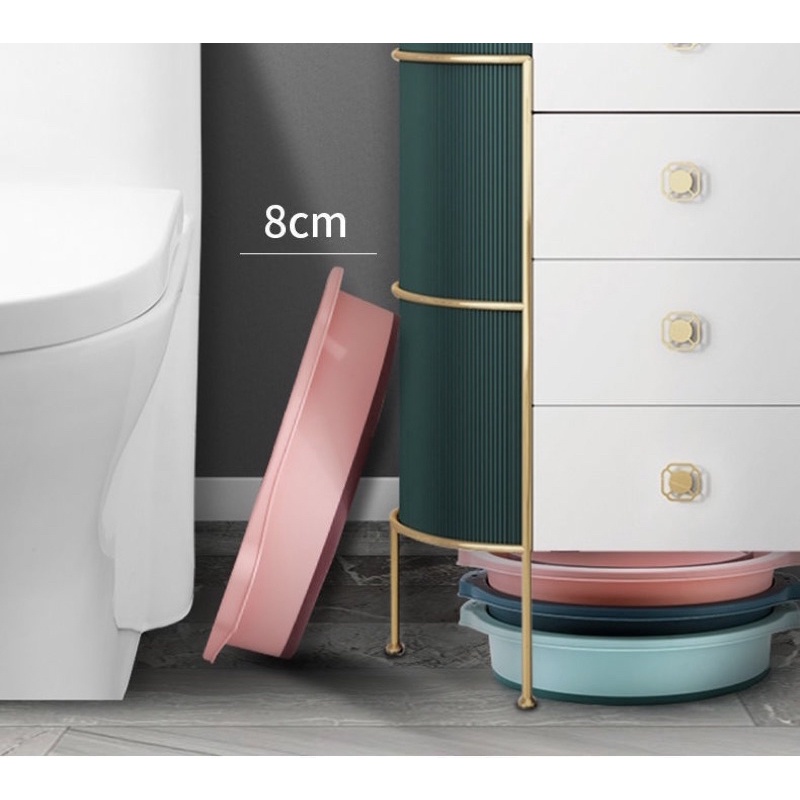 CHẬU NGÂM CHÂN GÂP GỌN SILICON MASSAGE THƯ GIÃN SIZE TO