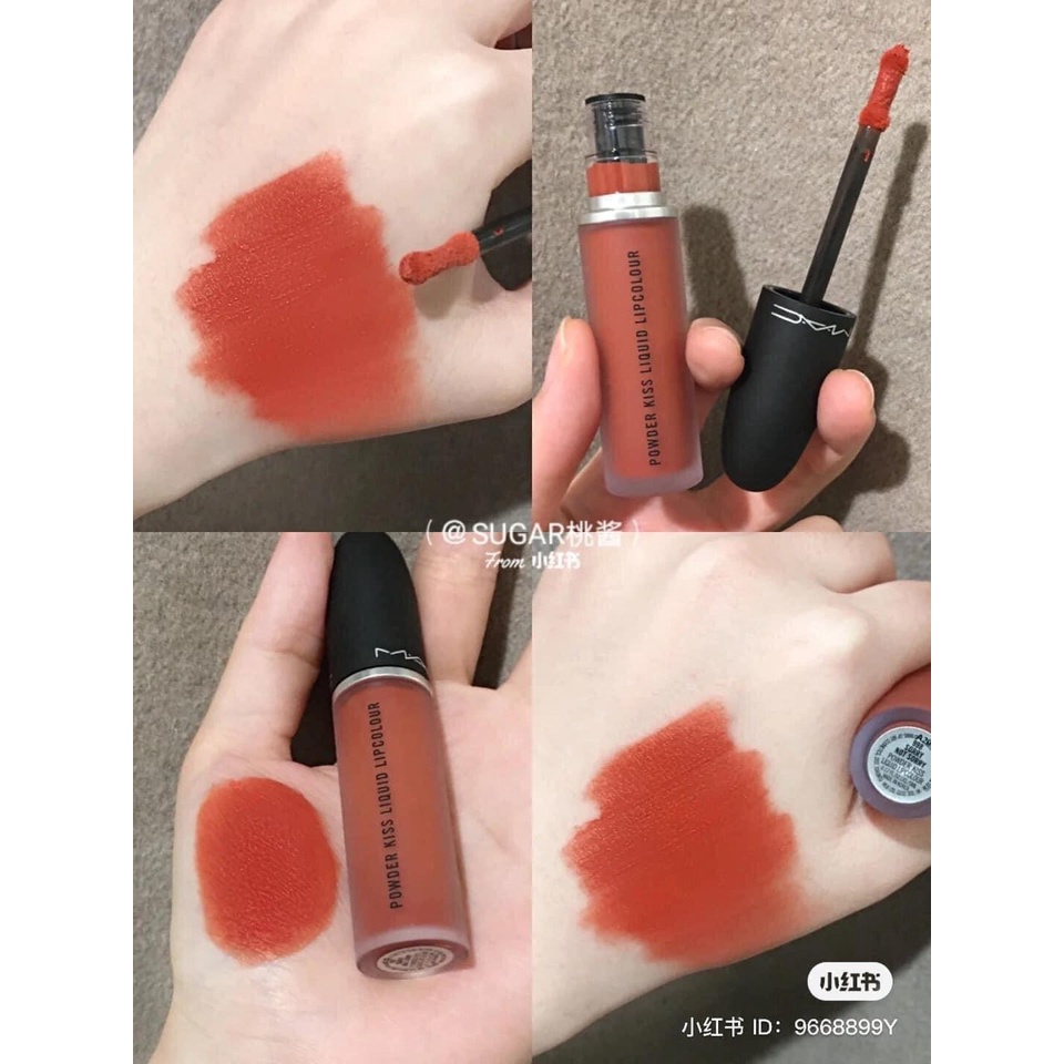 Son kem MAC Powder Kiss Liquid Lipcolour màu 998 Sorry Not Sorry - LAMII BEAUTY