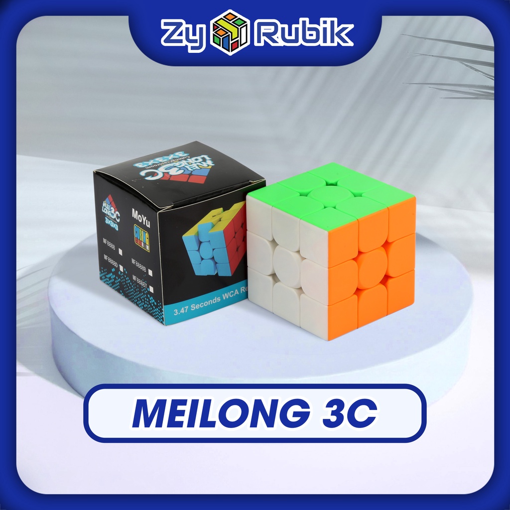 Rubik 3x3 - Moyu Meilong 3 - Đồ Chơi Trí Tuệ Stickerless Hộp Mới - ZyO Rubik