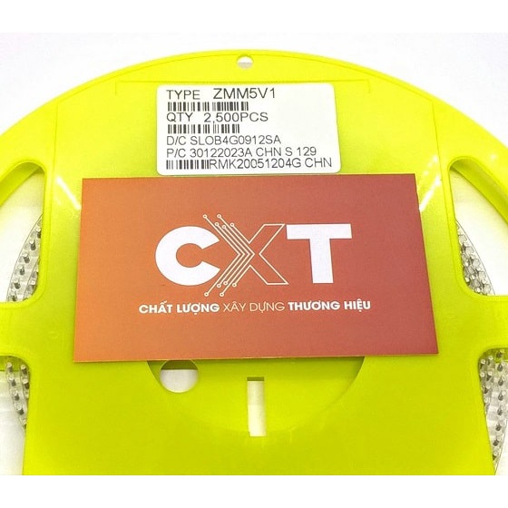 ZMM5V1 Diode zener 0.5W 5.1V SOD-80 (1206) (10c)