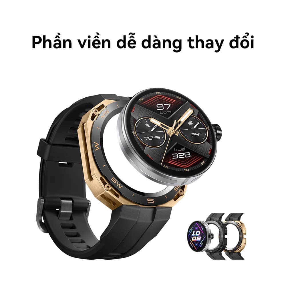 Đồng Hồ Thông Minh HUAWEI WATCH GT Cyber |Tùy Biến Vỏ Ngoài | Bền Chuẩn Quân Đội |