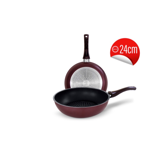 Chảo chống dính Zebra Thailand Cao cấp Platinum Plus IH 24cm - 174652