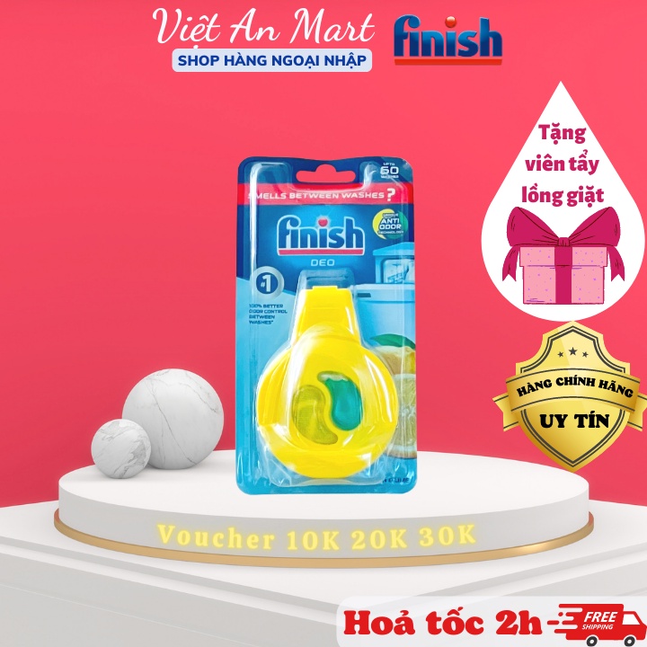 Tinh dầu treo khử mùi máy rửa chén bát Finish