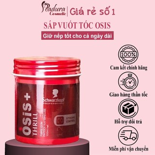 Sáp vuốt tóc nam osi thrill 3 siêu giữ nếp 10-12h dung tích 100g