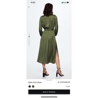 Váy midi Lụa M.N.G dư xịn