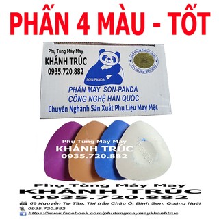 Phấn 4 màu loại tốt hộp 20 viên máy may công nghiệp
