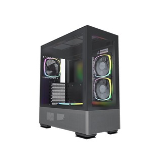 Case Máy Tính Montech SKY TWO (Black/White/Moroco Blue/Tặng 4 Fan RGB/ATX/ITX/M-ATX)