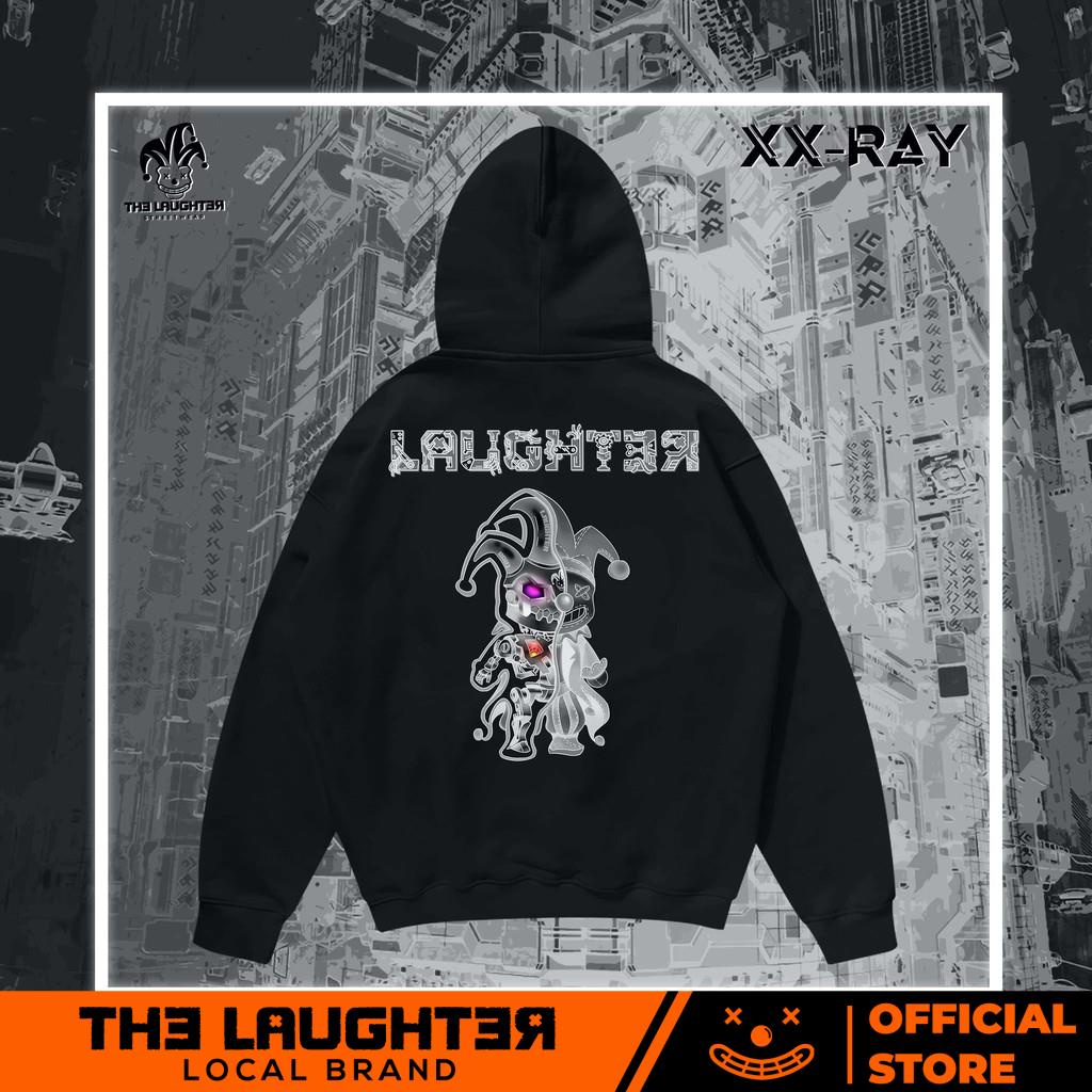 XX-Ray Âm Bản Áo MŨ HOODIE - NỈ DA CÁ