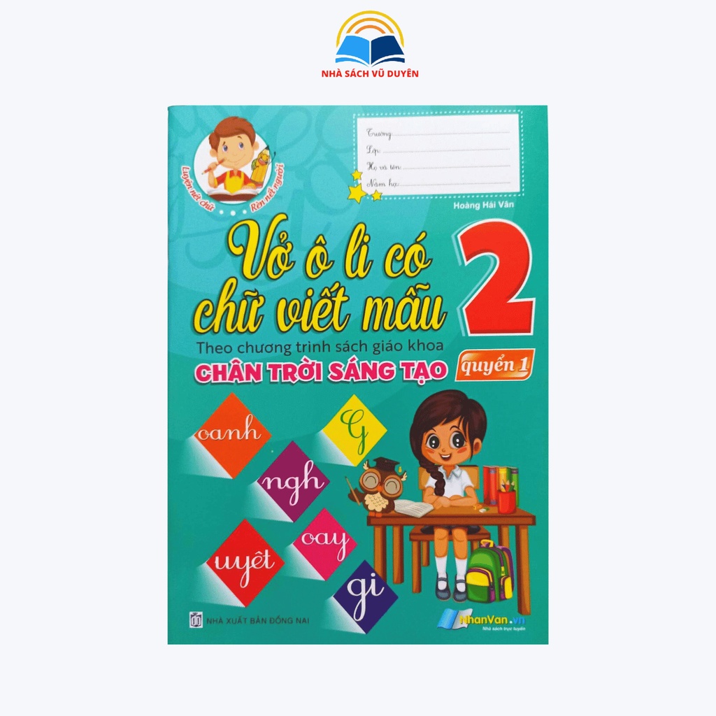 Sách - Vở Ôli Có Chữ Viết Mẫu Lớp 2 - Biên Soạn Theo Chương Trình SGK Chân Trời Sáng Tạo