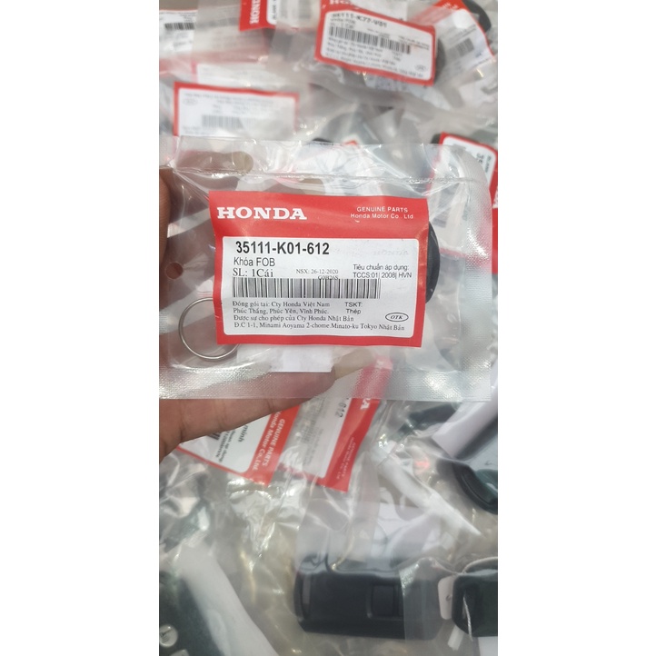 chìa khóa smartkey điều khiển thông minh xe máy Honda SH