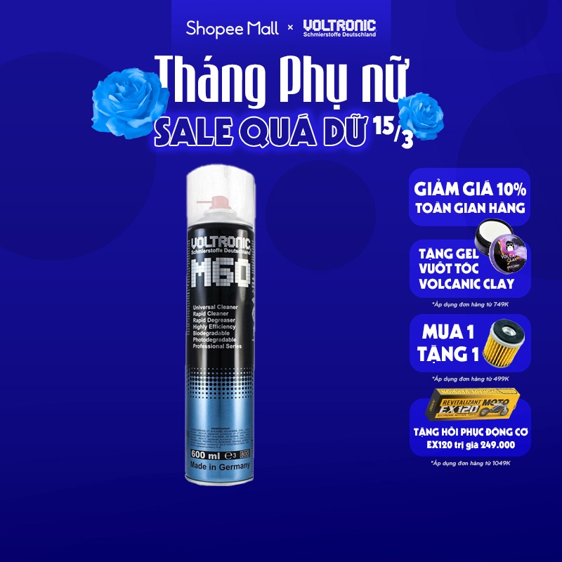 Dung dịch vệ sinh tẩy rửa đa năng nhập khẩu đức VOLTRONIC m60 chain cleaner