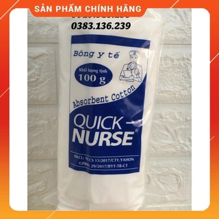 Bông gòn y tế Quick-Nurse 100g