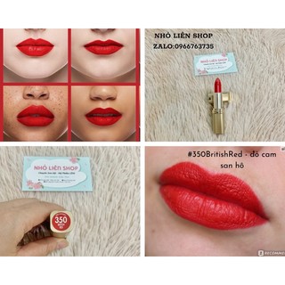 Son L'Oreal Riche Riche Lipstick 350 BritishRed