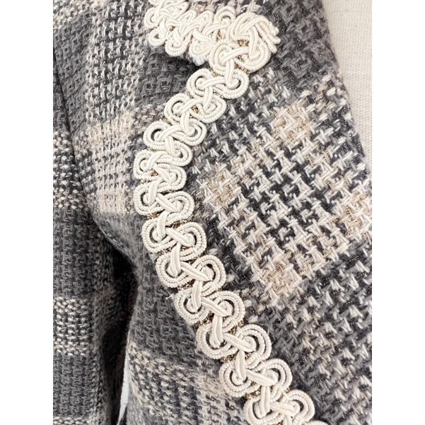 Áo khoác tweed Nhật vintage