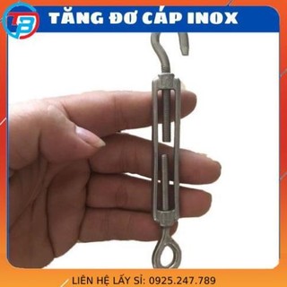 Tăng đơ inox 304, tăng đơ cáp m5, m6, m8 inox - cáp thép thái bình