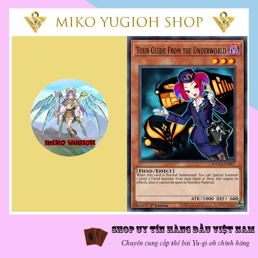 Thẻ Bài Yugioh Chính Hãng Tiếng Nhật Tour Guide From the Underworld RC04