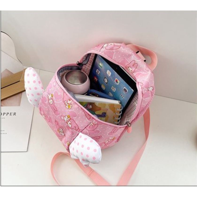 K17 Balo Kiểu Cánh Thiên Thần Cho Bé Mầm Non Họa Tiết Đáng Yêu