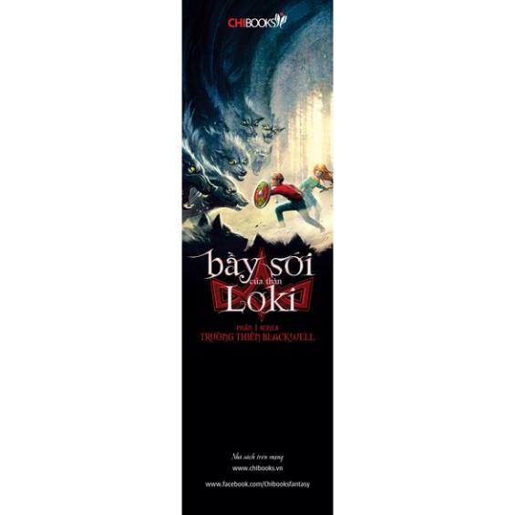 Sách: Bầy Sói Của Thần Loki (phần 1 bộ Trường thiên Blackwell - ChiBooks