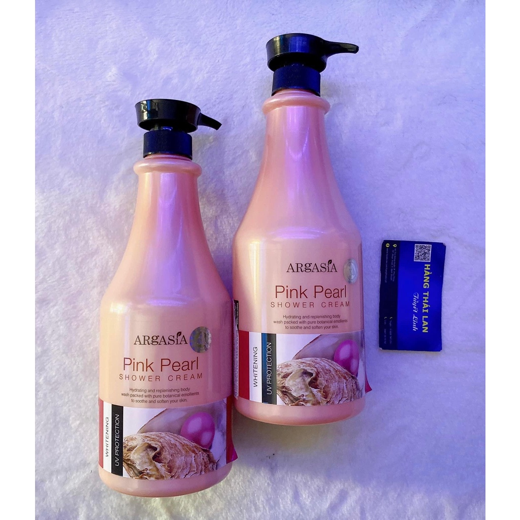 Sữa tắm Argasia Pink Pearl 1100ml (Malaysia)