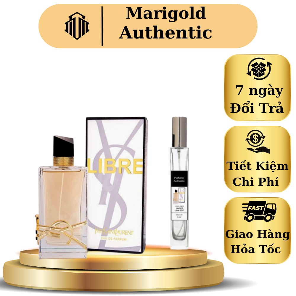 [ᴀᴜᴛʜᴇɴᴛɪᴄ] Nước Hoa Nữ Dùng Thử Chính Hãng YSL Libre EDP Chiết 10ml