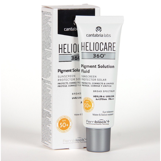 (Hàng Cty) Kem Chống Nắng Heliocare Pigment Solution Fluid 50ml