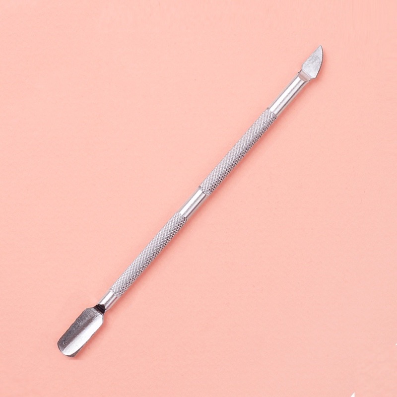 Cây Đẩy Da Sủi Móng Cắt Khoé Cạo Gel Nail Inox Loại Tốt