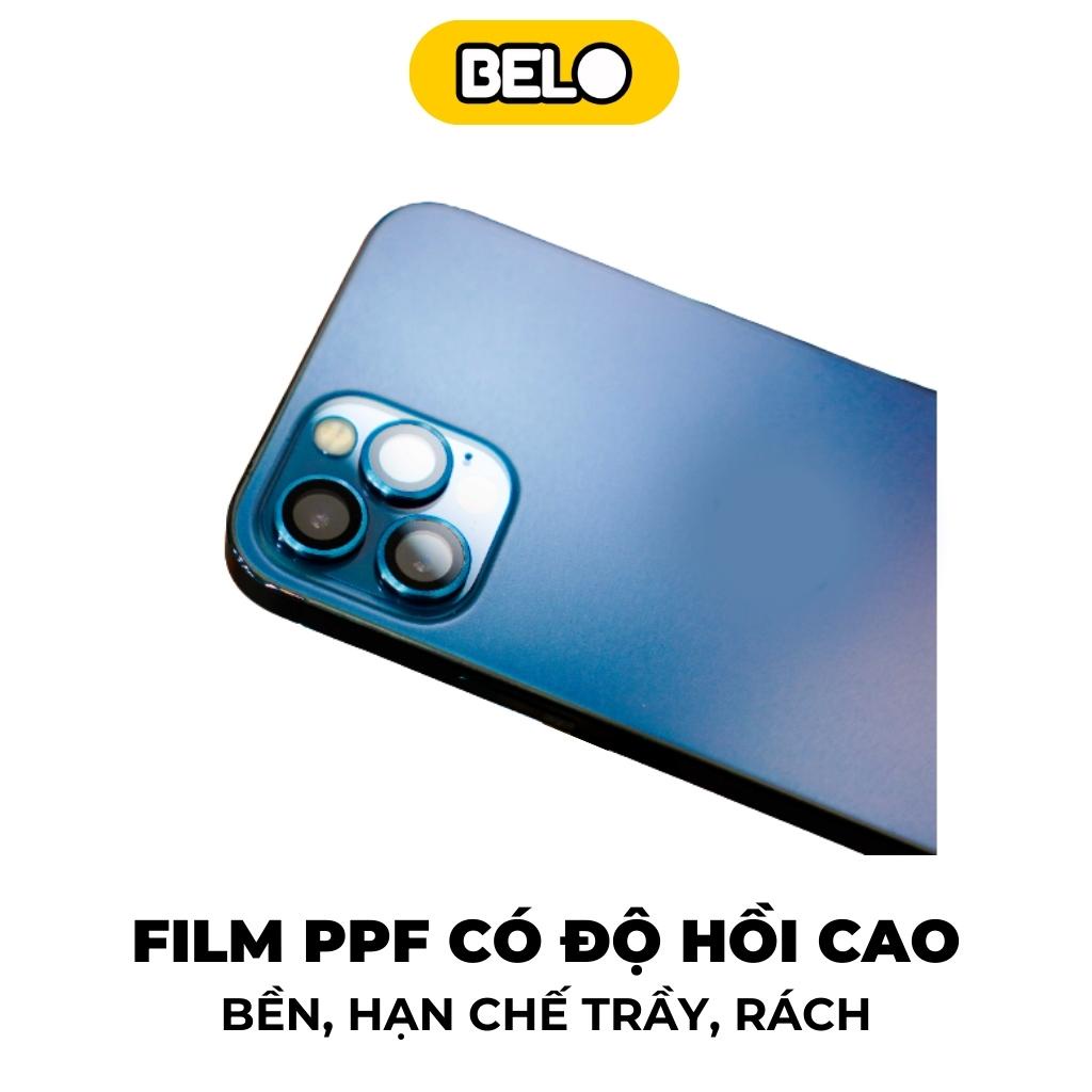 Miếng dán ppf, dán mặt sau iphone, bảo vệ mặt sau cho ip 6/6s//7/7plus/8/8plus/x/xr/xs/11/12/13/pro/max/plus/promax,belo