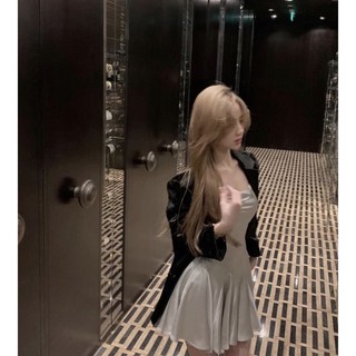 [FREESHIP ] VÁY DÂY LỤA SILVER CAO CẤP SEXY HOTTREND 2023