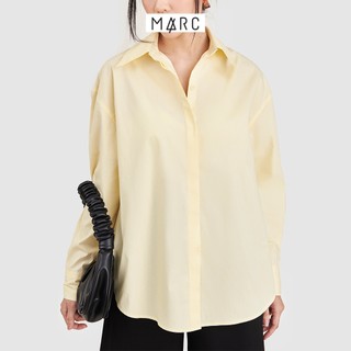 Áo sơ mi nữ MARC FASHION basic oversize CBHH112221