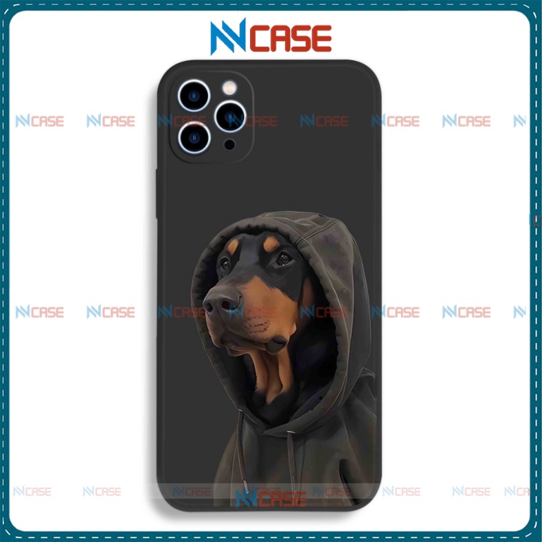 Ốp lưng iphone cặp đôi hoạt hình độc lạ chó ngộ nghĩnh dễ thương đẹp cho ip 6/6s/7/8/X/XS/11/12/13/14 Pro Plus Max