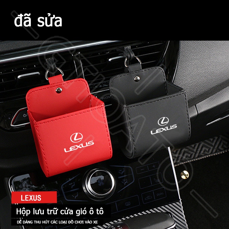 GTIOATO HộP ĐựNg Đồ TrêN Ô Tô Lỗ Thông Gió Ô Tô Hộp Đựng Điện Thoại Trên Oto Hộp Đựng Đồ Trên Xe Ô Tô Trang Trí NộI ThấT Ô Tô Cho Lexus NX RX300 GS350 RX330 UX RX350 IS300 IS ES200 ES300H ES LS460 RX270 IS250 UX200 GS 570 RX450H ES350 CT