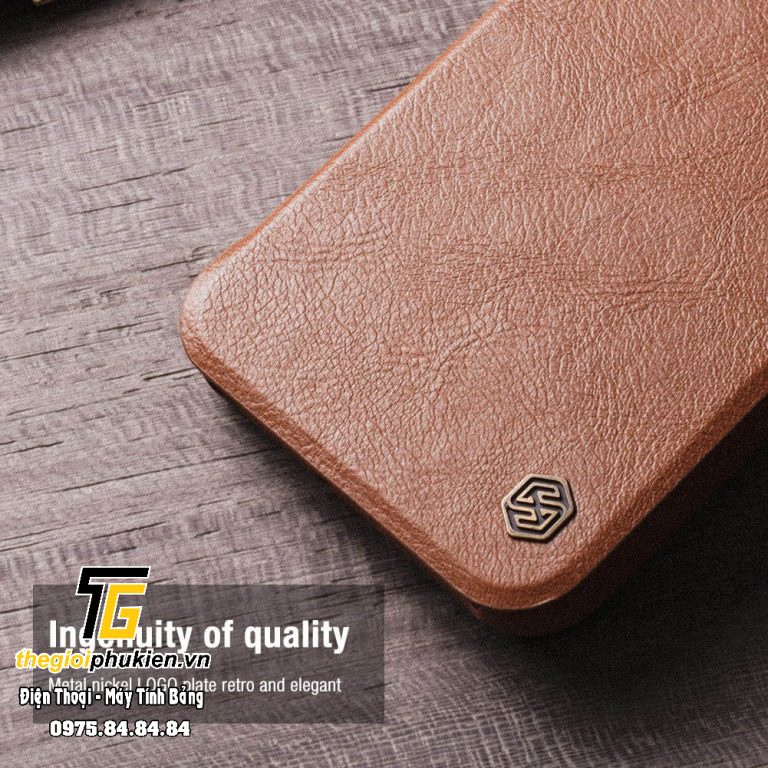 Bao da SamSung Galaxy S23, S23 Plus, S23 Ultra chính hãng Nillkin QIN bảo vệ Camera