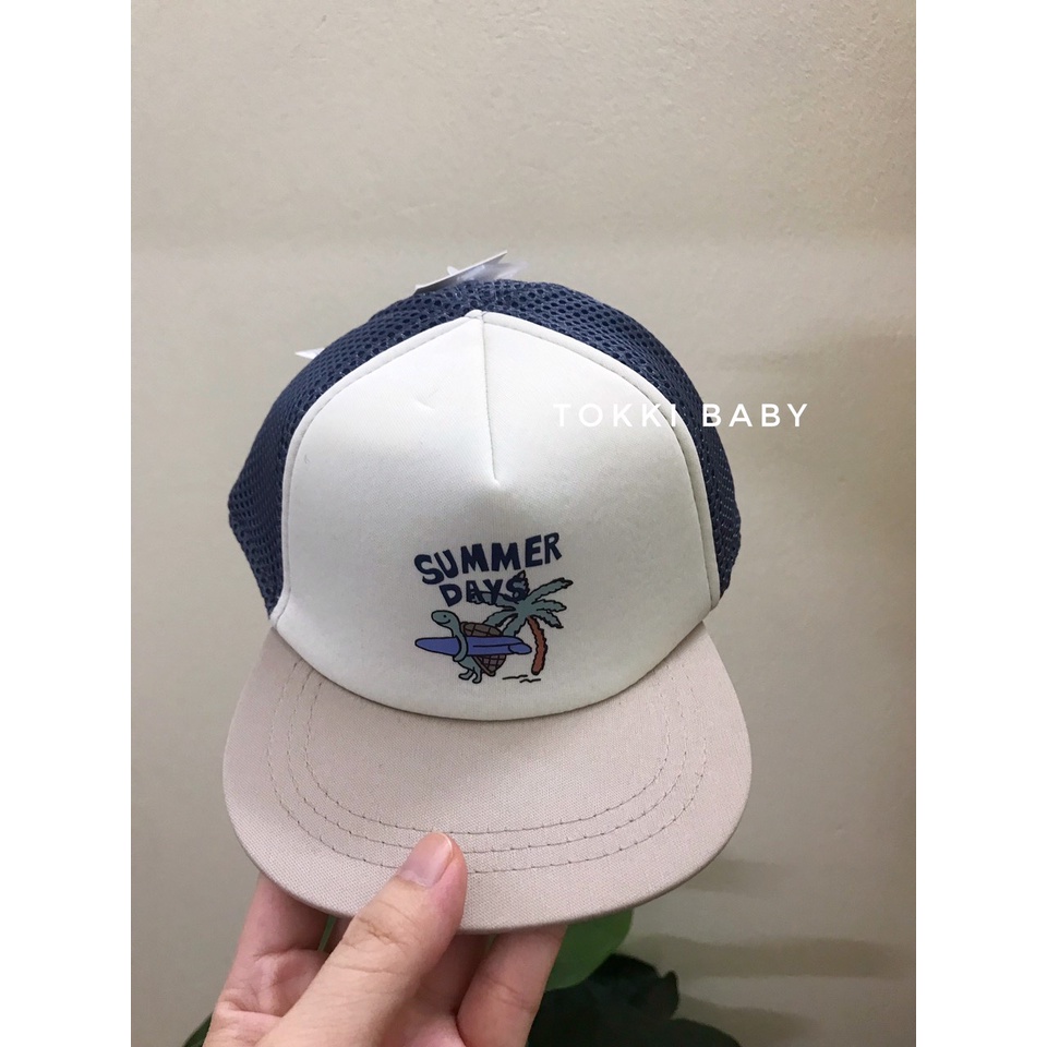 Mũ lưỡi trai summer cho bé trai MHM019