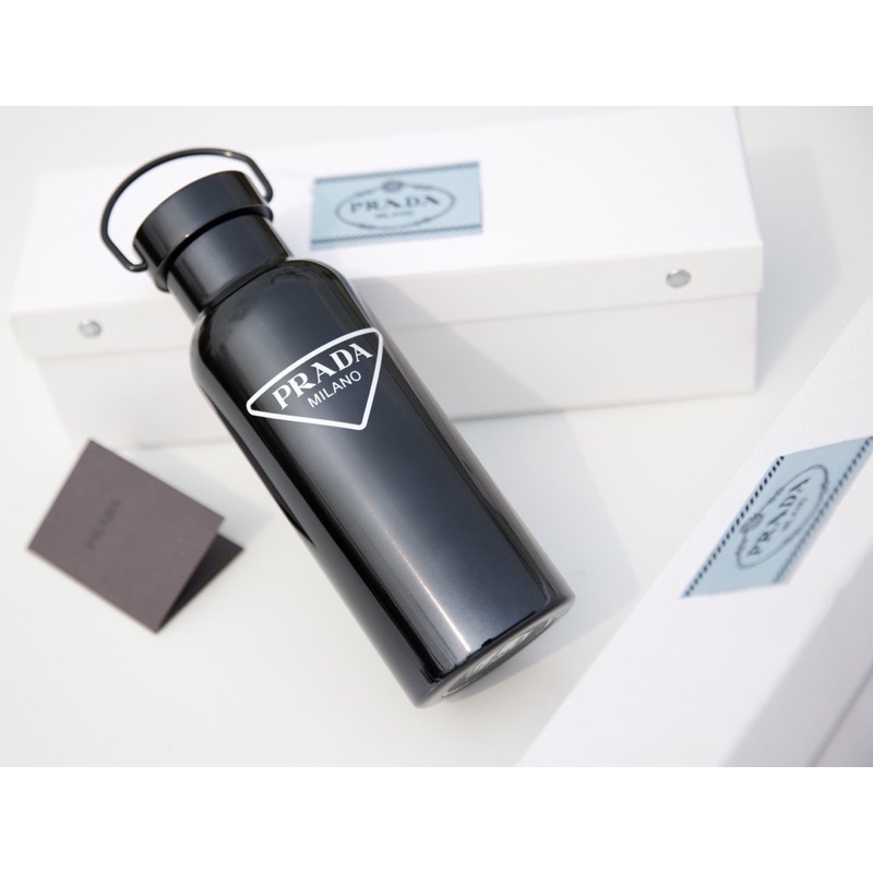 Bình nước giữ nhiệt W188 Prada hàng fullbox, 2 mầu