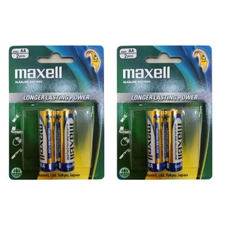 pin aa maxell alkaline 4 viên