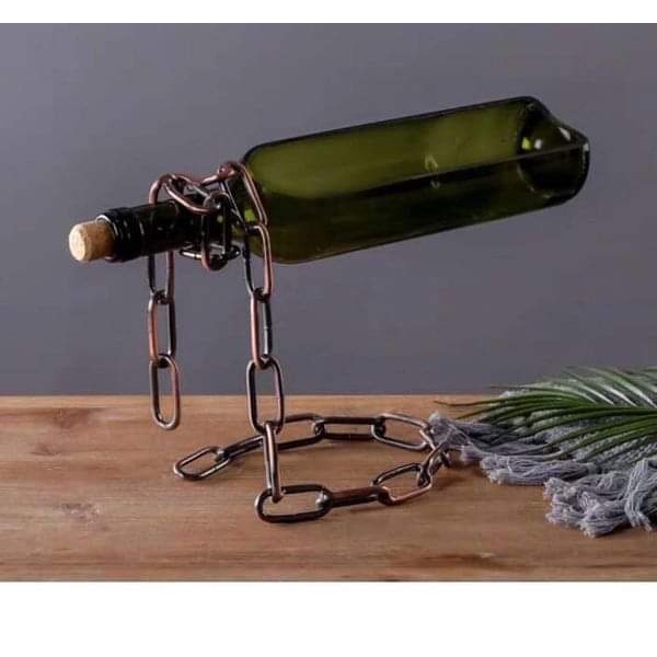 Lọ Hoa hình chai dây xích