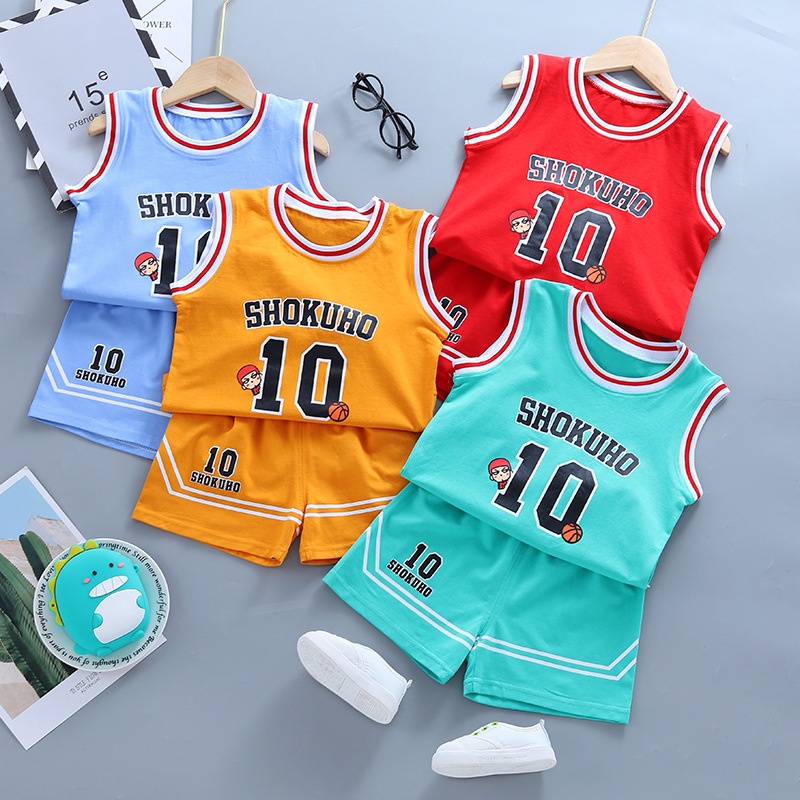 Bộ thể thao SỐ 10 , bộ sát nách cho bé 6-18 KG