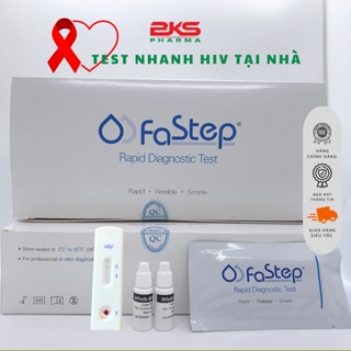 Bộ test nhanh HIV tại nhà Fastep [Che tên sản phẩm]