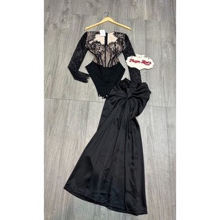 set bodysuit ren+ chân váy Hy Lạp