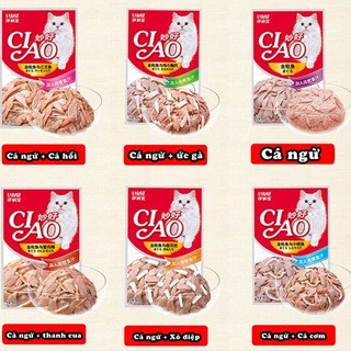 Pate ciao cho mèo- 60g đủ vị