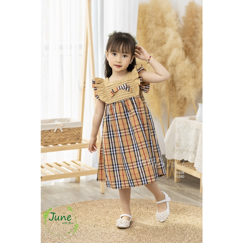Đầm BBR bé gái xinh xắn tiểu thư