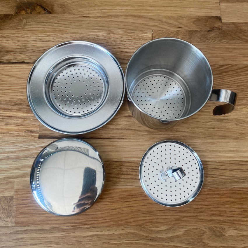 Phin pha cà phê,phin cà phê inox 304 cao cấp-khắc logo,tên theo yêu cầu
