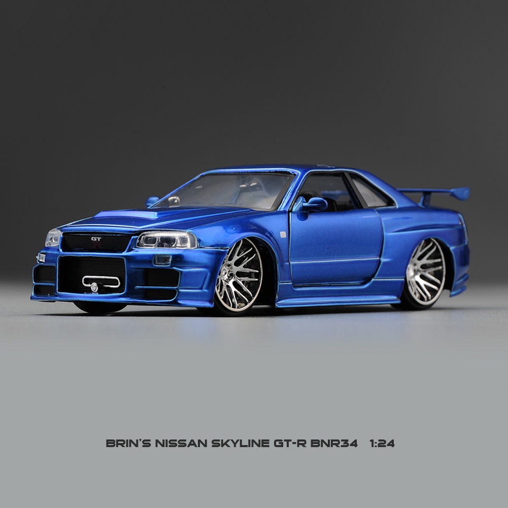 Mô Hình Xe Hơi Nissan GTR34 and GTR35 Tỉ Lệ 1 / 24