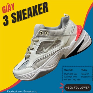 Giày M2K Tekno Phantom Orange, M2K Trắng Xám Gót Cam ; Fullbox, Full Phụ Kiện
