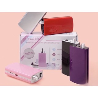 Máy mài móng tích điện US-801 chính hãng - Máy mài cầm tay chuyên dụng cho thợ nail