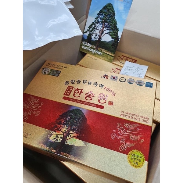 Tinh dầu thông đỏ Chính Phủ Dami HanSongWon