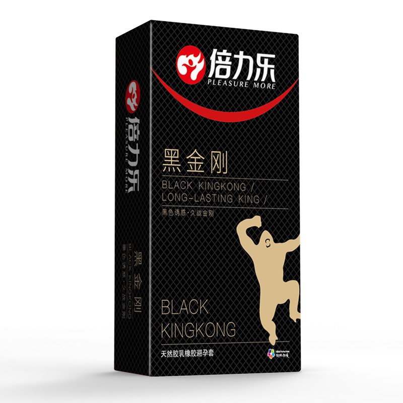 Bao cao su cosplay màu đen Vui nhộn siêu mỏng - hộp 10 bao
