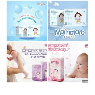 Tã bỉm dán/quần MOMOTARO / MOMO DIAMOND/ NATURE chính hãng S112/M96/M92/L84/XL78/XXL72/XXXL70