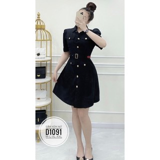 Bigsize Đầm kèm nịt D1091